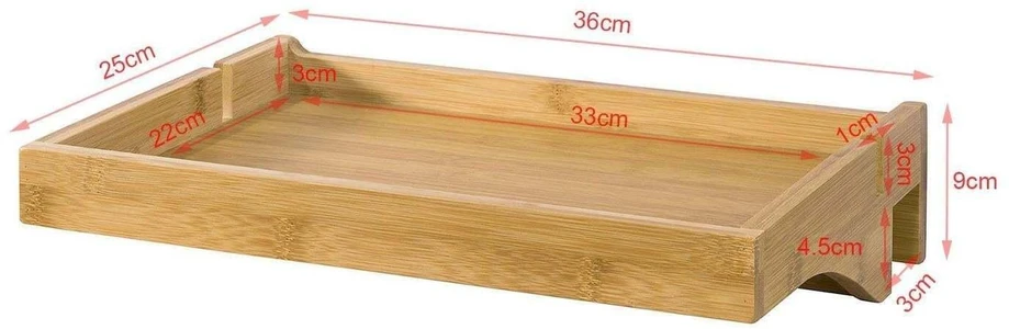 SoBuy naktinis stalelis, naktinis staliukas, dizaineriškas naktinis staliukas, iš masyvaus bambuko, NKD01-N