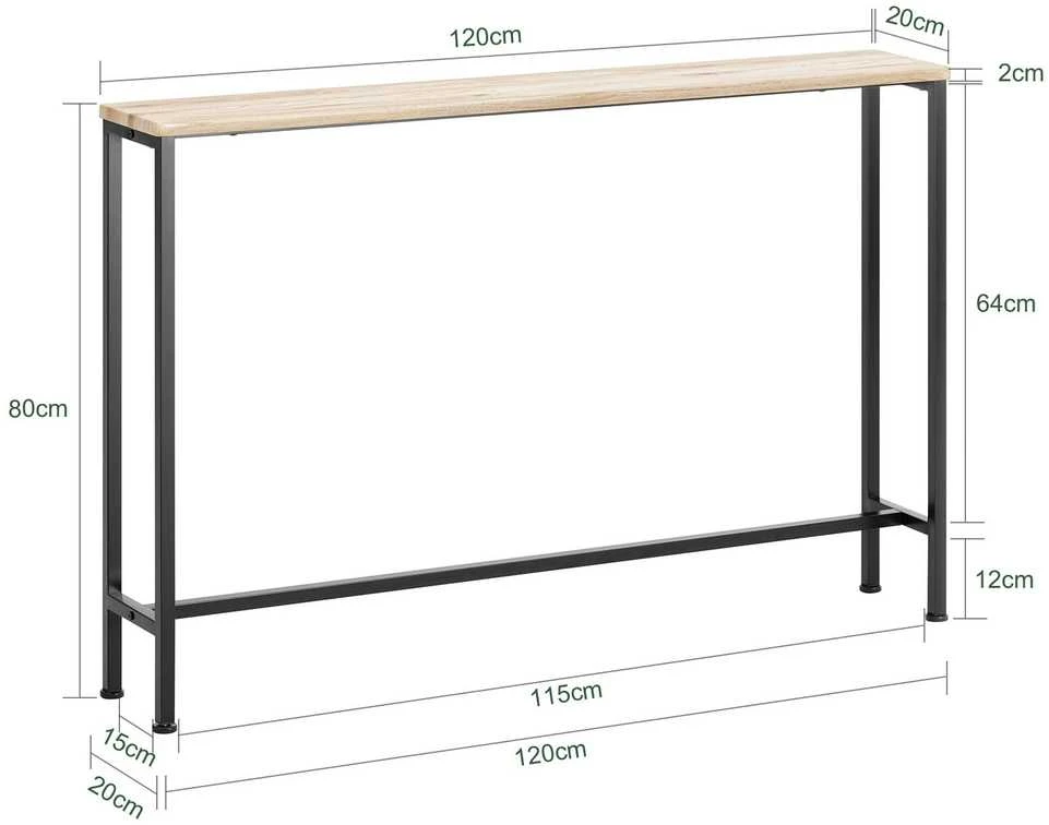 SoBuy pagalbinis stalelis, bufetas FSB19-XL-Z