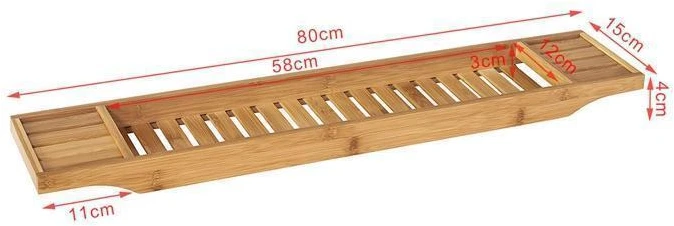 SoBuy, vonios lentyna su apsauga nuo slydimo, išbandyta 3kg apkrovai, FRG212-N