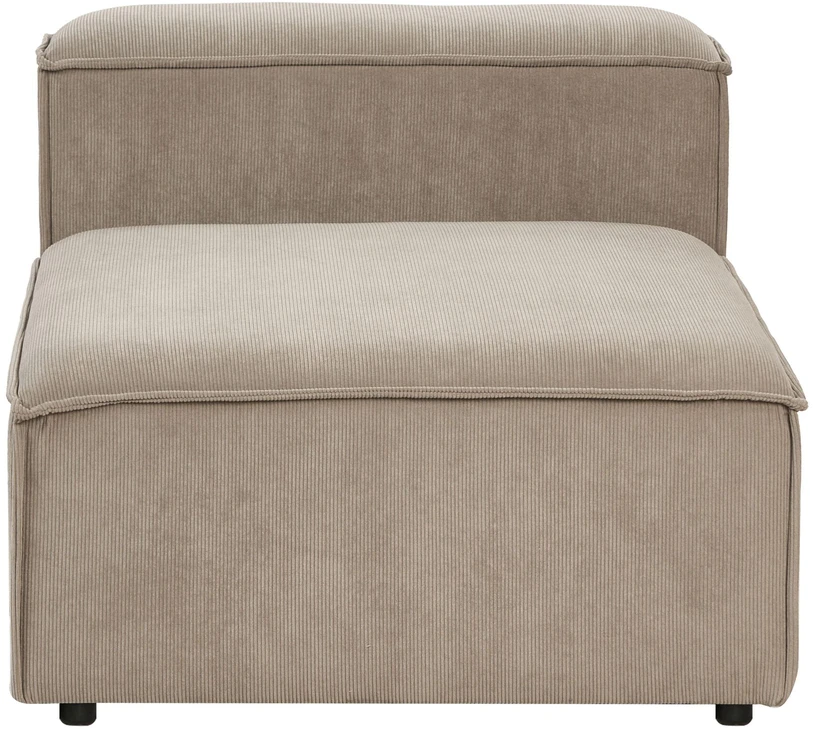 Sofa Beliani 1-vietis modulis ARDAL šviesiai rudas velvetas