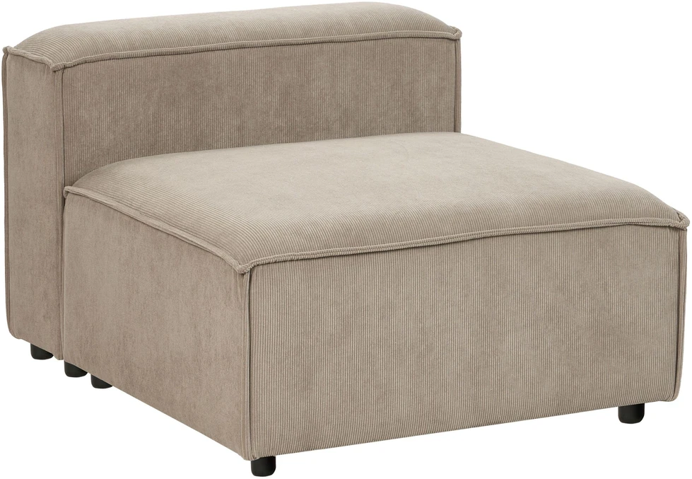 Sofa Beliani 1-vietis modulis ARDAL šviesiai rudas velvetas