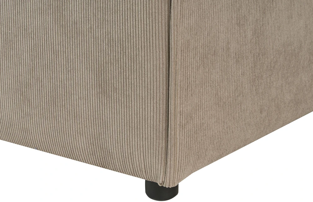 Sofa Beliani 1-vietis modulis ARDAL šviesiai rudas velvetas