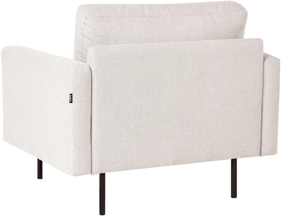 Sofa Beliani 2 vietų poilsio komplektas BREDA šviesiai smėlio spalvos