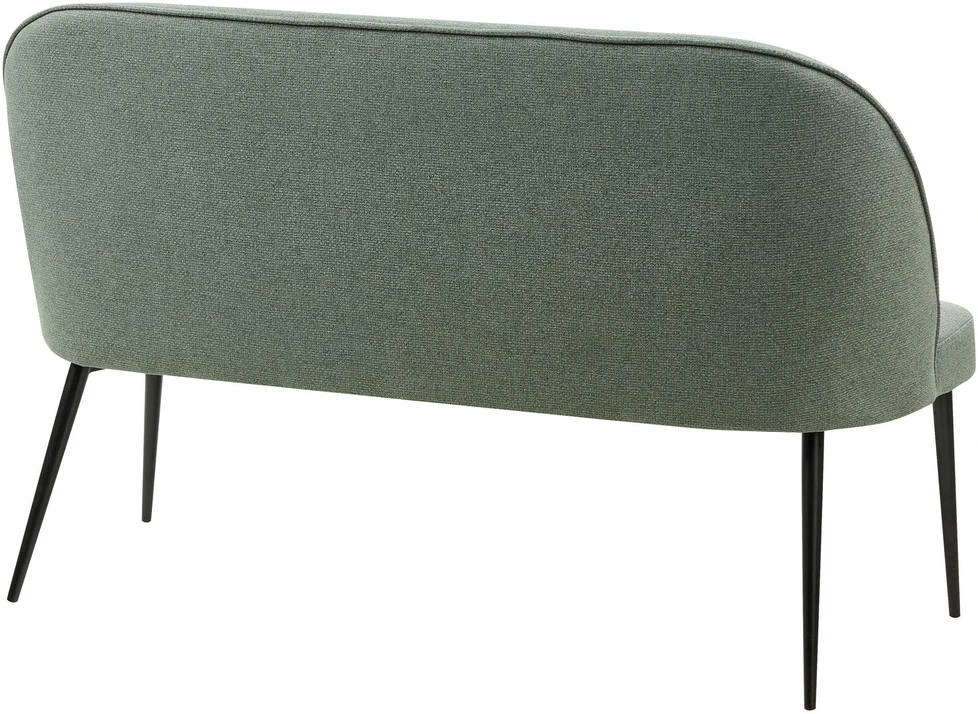 Sofa Beliani 2 vietų valgomojo suoliukas OSBY šviesiai žalias