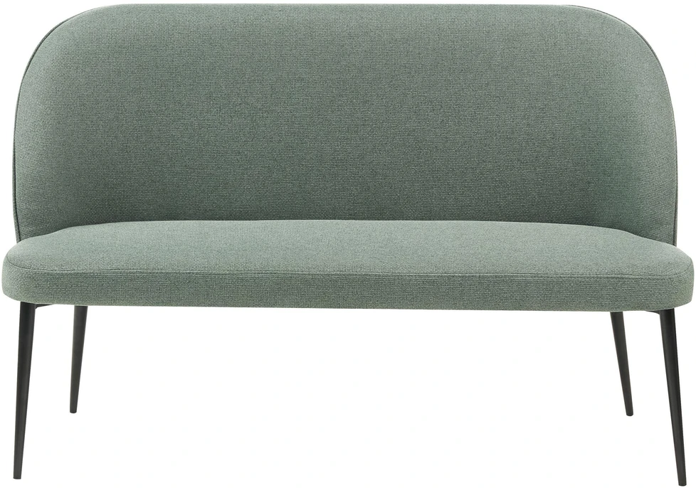 Sofa Beliani 2 vietų valgomojo suoliukas OSBY šviesiai žalias