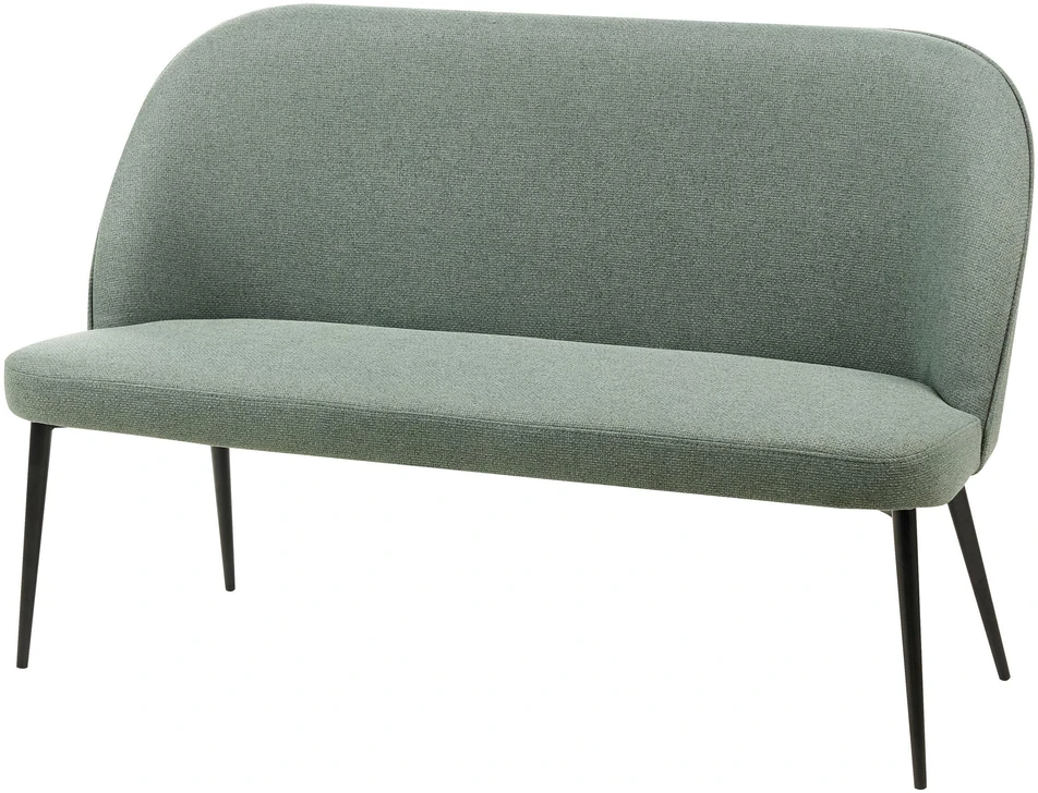 Sofa Beliani 2 vietų valgomojo suoliukas OSBY šviesiai žalias
