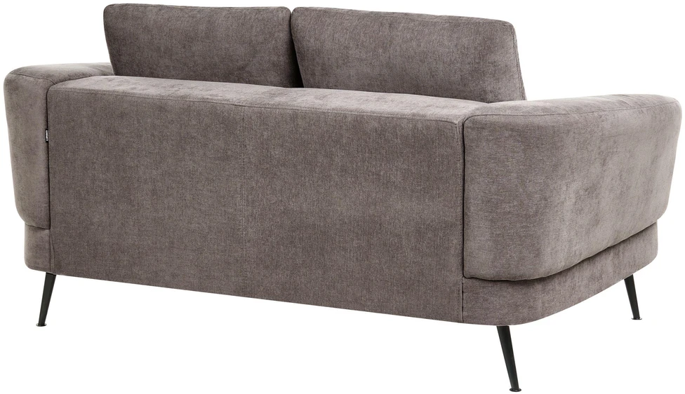 Sofa Beliani 3 asmenų svetainės baldų komplektas KJAER, šenilas, smėlio ir pilkos spalvos