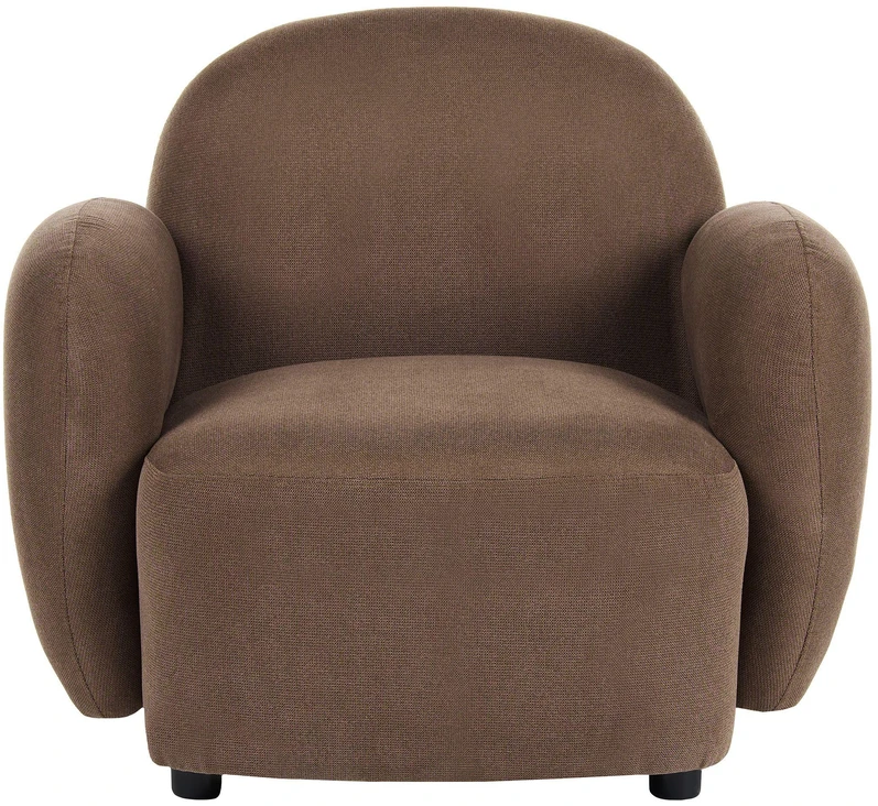 Sofa Beliani 3 vietų poilsio baldų komplektas JULE, rudas