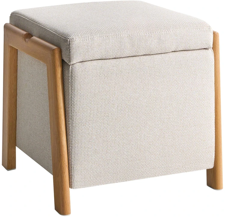 Sofa Beliani 3 vietų poilsio baldų komplektas EDLAND su pufu, šviesiai smėlinis