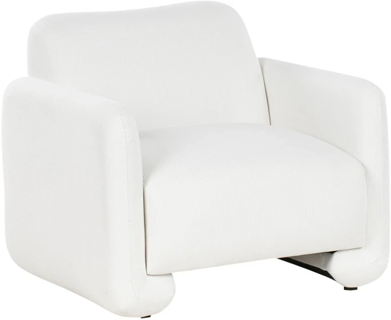 Sofa Beliani 4 asmenų svetainės baldų komplektas SALAND baltas