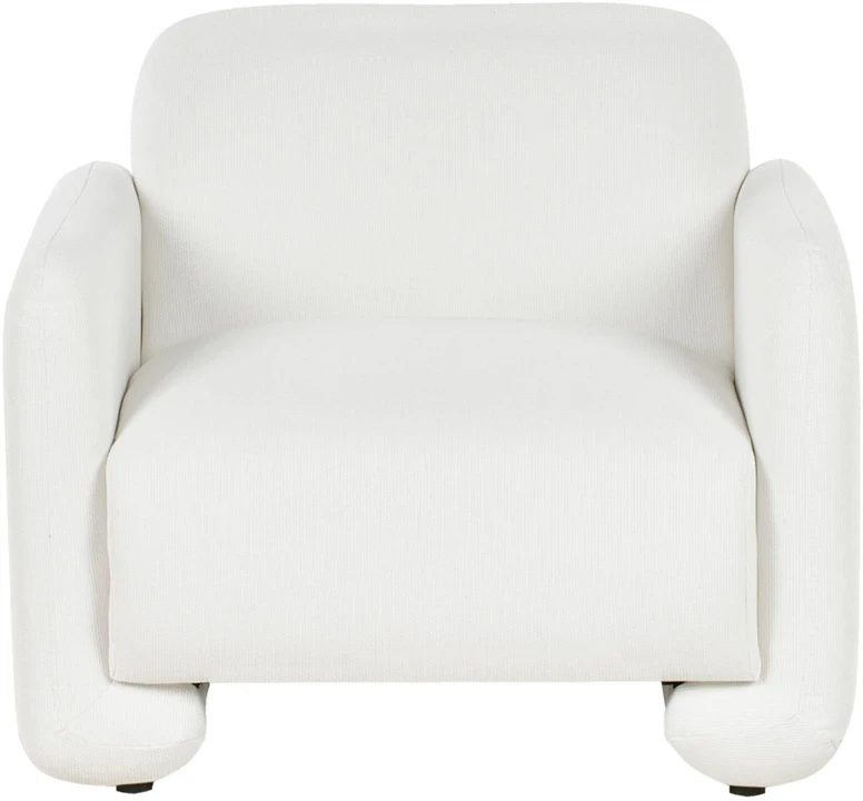 Sofa Beliani 4 asmenų svetainės baldų komplektas SALAND baltas