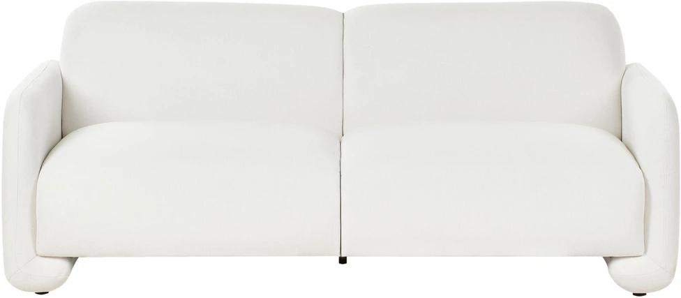 Sofa Beliani 4 asmenų svetainės baldų komplektas SALAND baltas