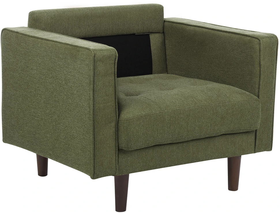 Sofa Beliani 4 vietų poilsio baldų komplektas NURMO tamsiai žalias