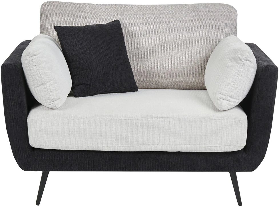 Sofa Beliani 4 vietų poilsio baldų komplektas BOLGA, juodas