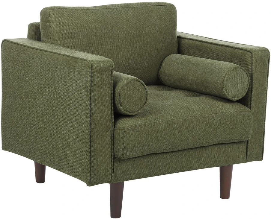 Sofa Beliani 4 vietų poilsio baldų komplektas NURMO tamsiai žalias