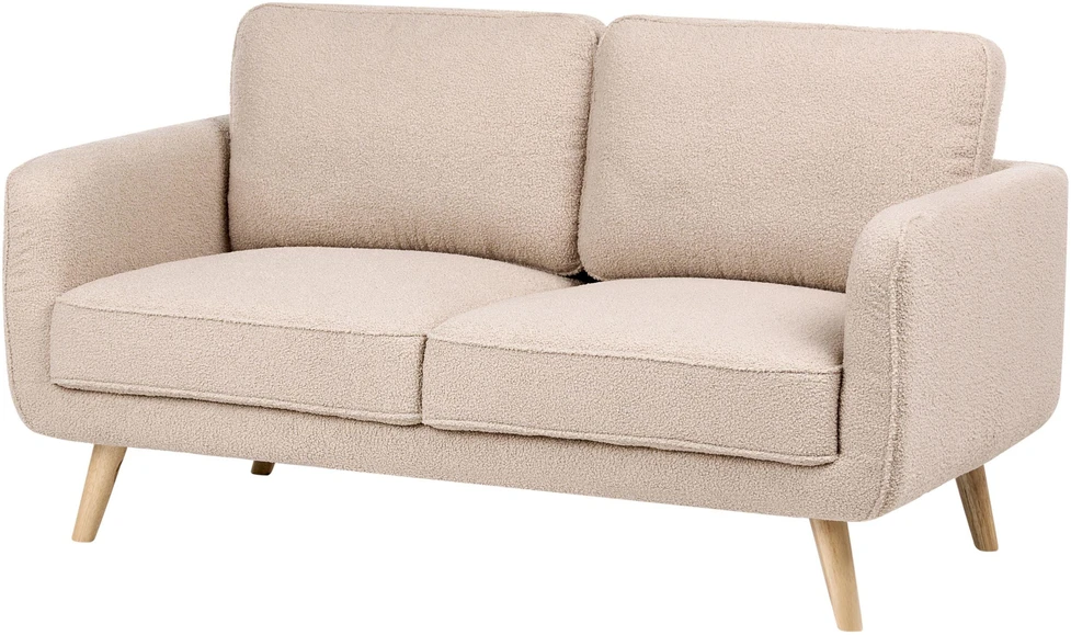 Sofa Beliani 4 vietų poilsio baldų komplektas KILJA, Boucle, smėlio spalvos