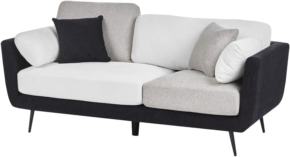 Sofa Beliani 4 vietų poilsio baldų komplektas BOLGA, juodas