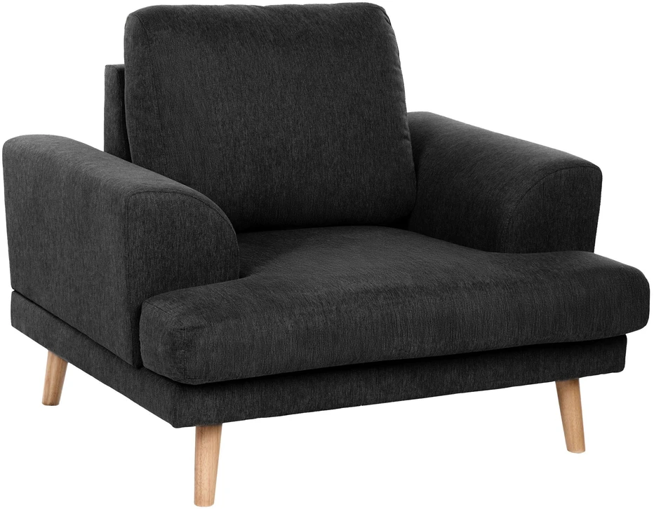 Sofa Beliani 4 vietų poilsio baldų komplektas KILDAL juodas