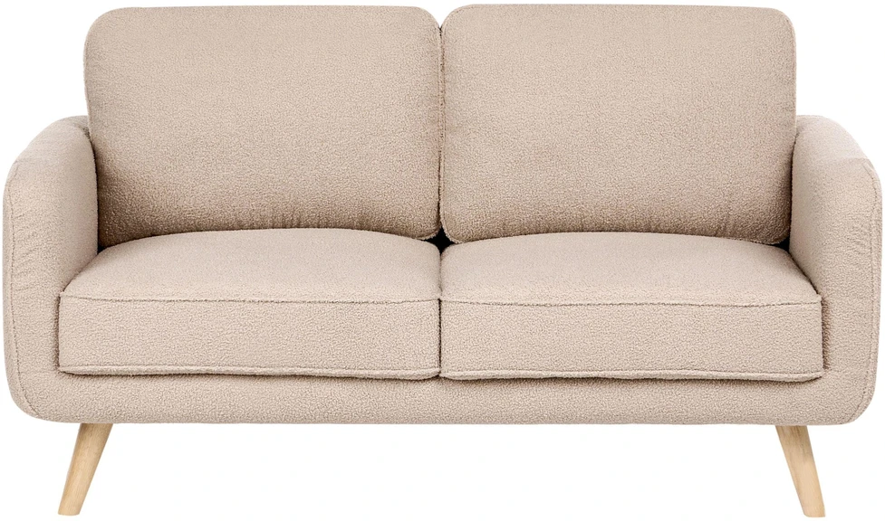 Sofa Beliani 4 vietų poilsio baldų komplektas KILJA, Boucle, smėlio spalvos