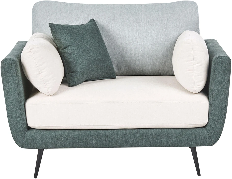 Sofa Beliani 4 vietų svetainės baldų komplektas BOLGA žalias