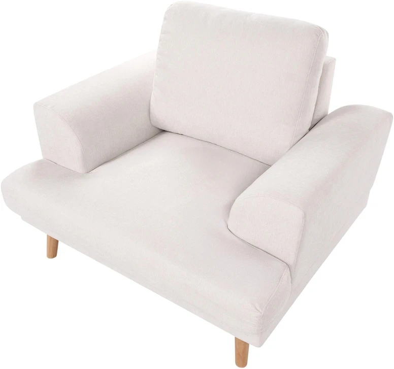Sofa Beliani 4 vietų svetainės baldų komplektas KILDAL šviesiai smėlio spalvos