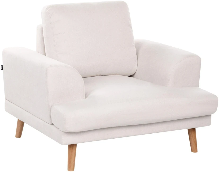 Sofa Beliani 4 vietų svetainės baldų komplektas KILDAL šviesiai smėlio spalvos