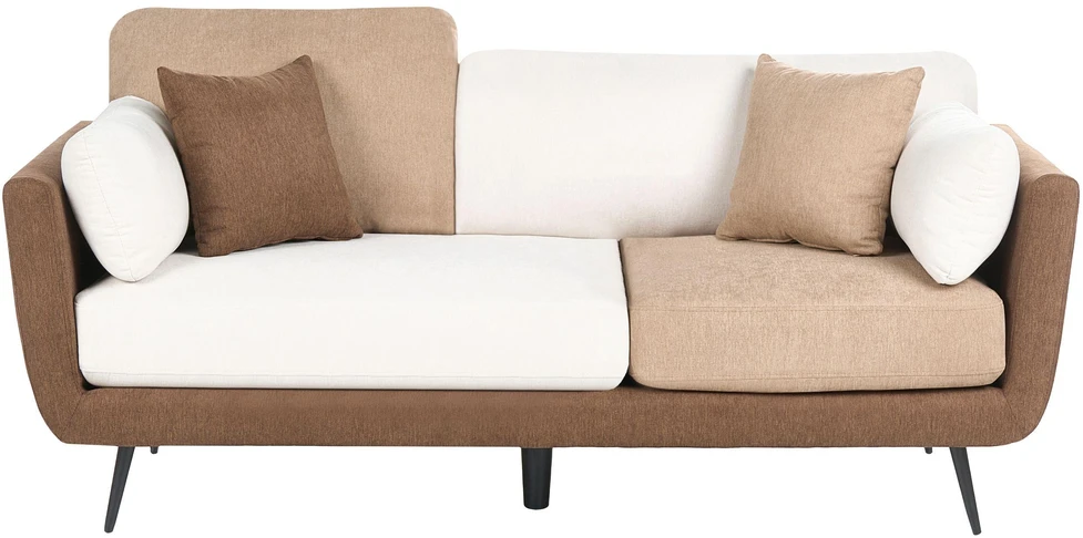 Sofa Beliani 4 vietų svetainės baldų komplektas BOLGA, rudas