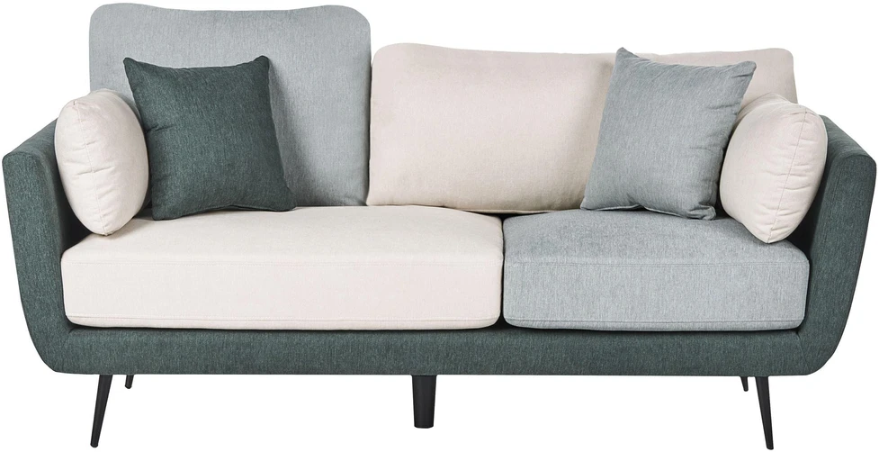 Sofa Beliani 4 vietų svetainės baldų komplektas BOLGA žalias