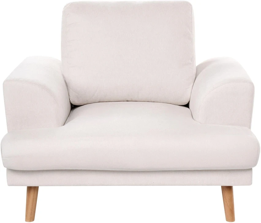 Sofa Beliani 4 vietų svetainės baldų komplektas KILDAL šviesiai smėlio spalvos