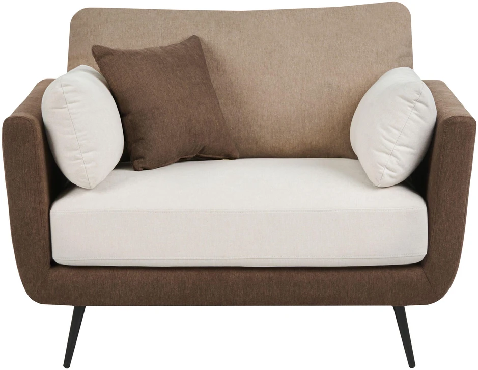 Sofa Beliani 4 vietų svetainės baldų komplektas BOLGA, rudas