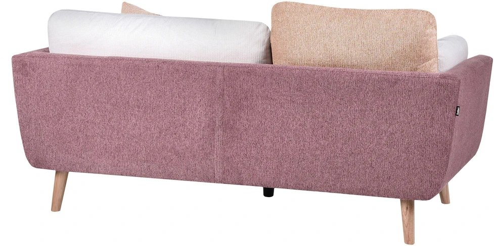 Sofa Beliani 4 vietų svetainės baldų komplektas BOLGA, rožinis