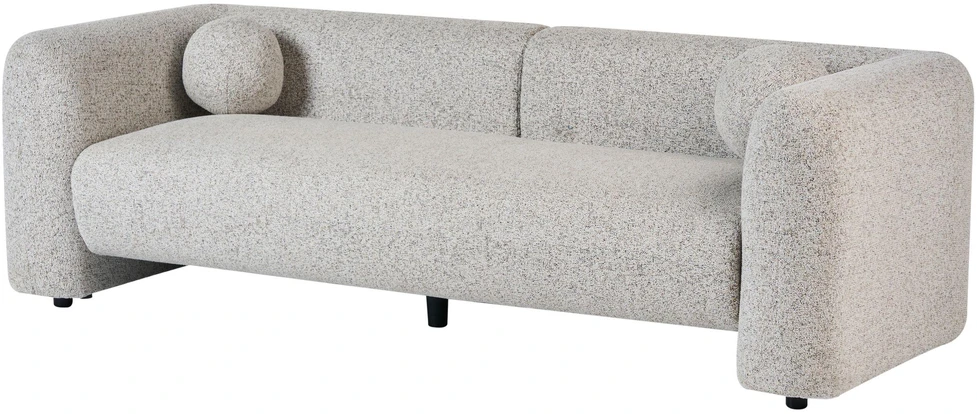 Sofa Beliani 4 vietų svetainės baldų komplektas LEIREN smėlio spalvos