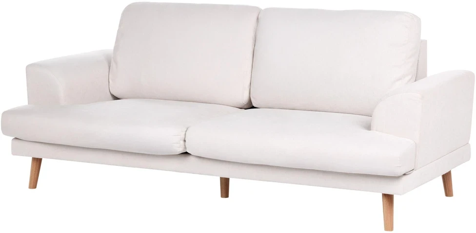 Sofa Beliani 4 vietų svetainės baldų komplektas KILDAL šviesiai smėlio spalvos