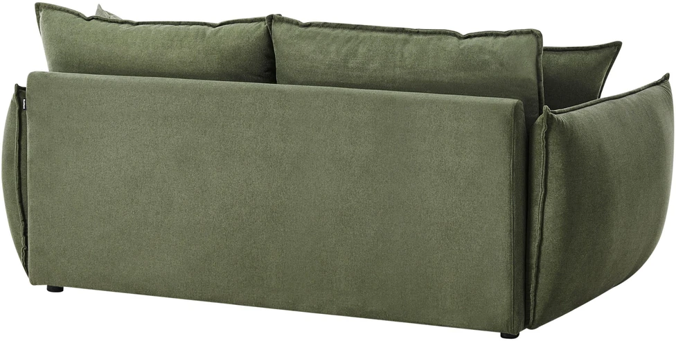 Sofa Beliani 5 asm. svetainės baldų komplektas KUNES žalias