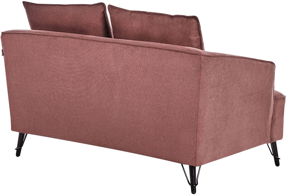 Sofa Beliani 5 vietų minkštų baldų komplektas HOBRO bordo spalvos