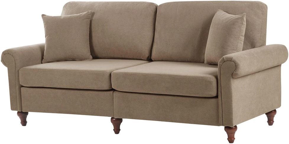 Sofa Beliani 5 vietų poilsio baldų komplektas GINNERUP, rudas