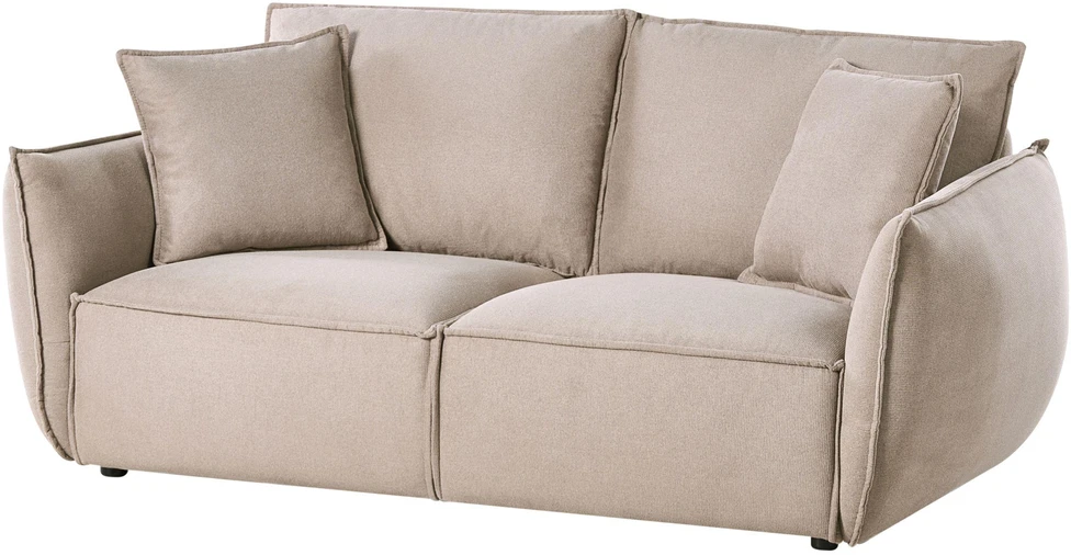 Sofa Beliani 5 vietų poilsio baldų komplektas KUNES smėlio spalvos