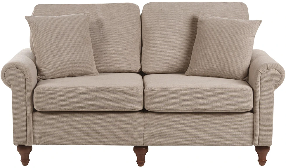 Sofa Beliani 5 vietų poilsio baldų komplektas GINNERUP, smėlio ir rusvos spalvos