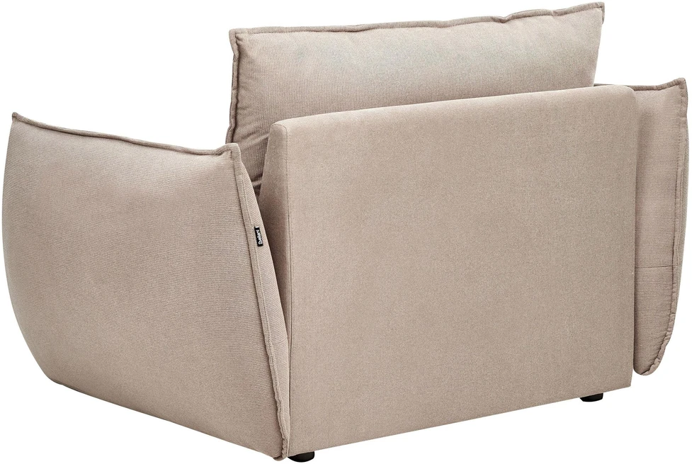 Sofa Beliani 5 vietų poilsio baldų komplektas KUNES smėlio spalvos