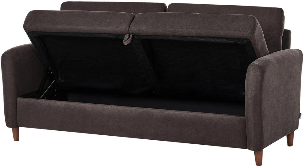 Sofa Beliani 5 vietų poilsio baldų komplektas MARE tamsiai rudas