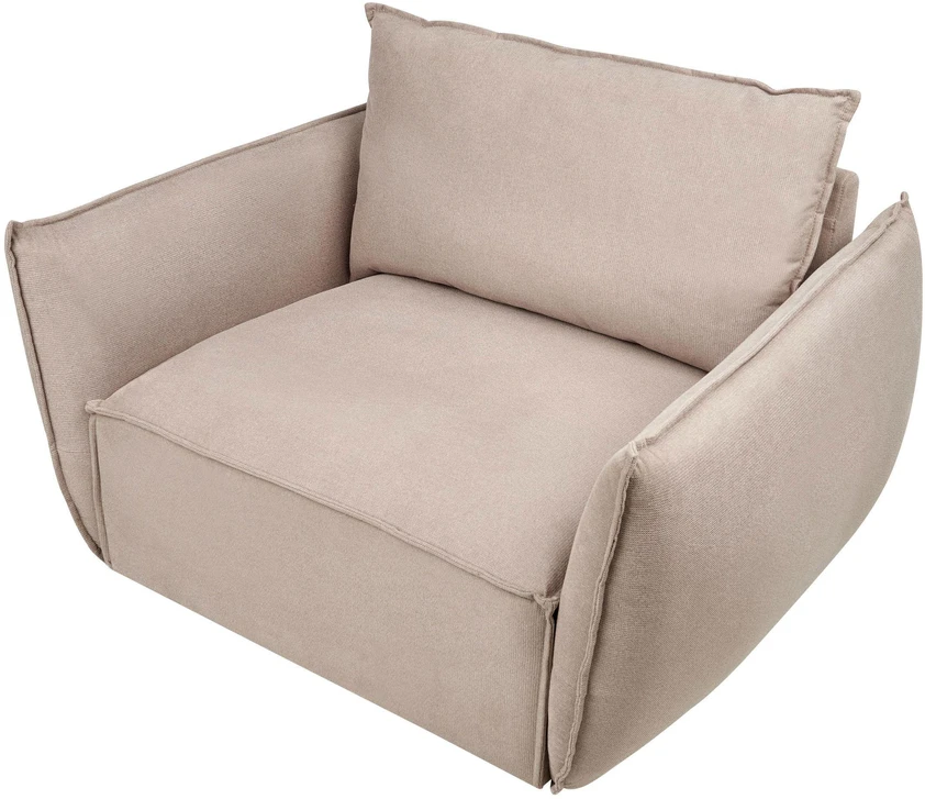 Sofa Beliani 5 vietų poilsio baldų komplektas KUNES smėlio spalvos