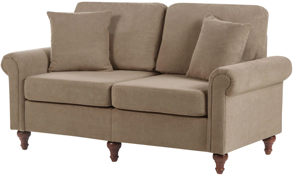Sofa Beliani 5 vietų poilsio baldų komplektas GINNERUP, rudas