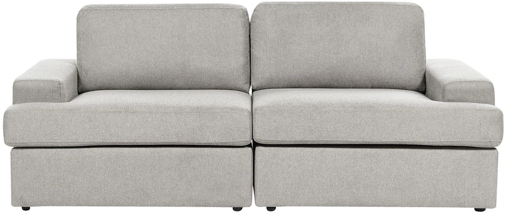 Sofa Beliani 5 vietų poilsio baldų komplektas ALLA, šviesiai pilkas