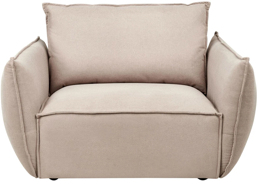 Sofa Beliani 5 vietų poilsio baldų komplektas KUNES smėlio spalvos