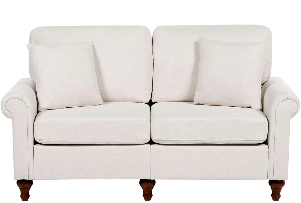 Sofa Beliani 5 vietų poilsio komplektas GINNERUP, šviesiai smėlio spalvos