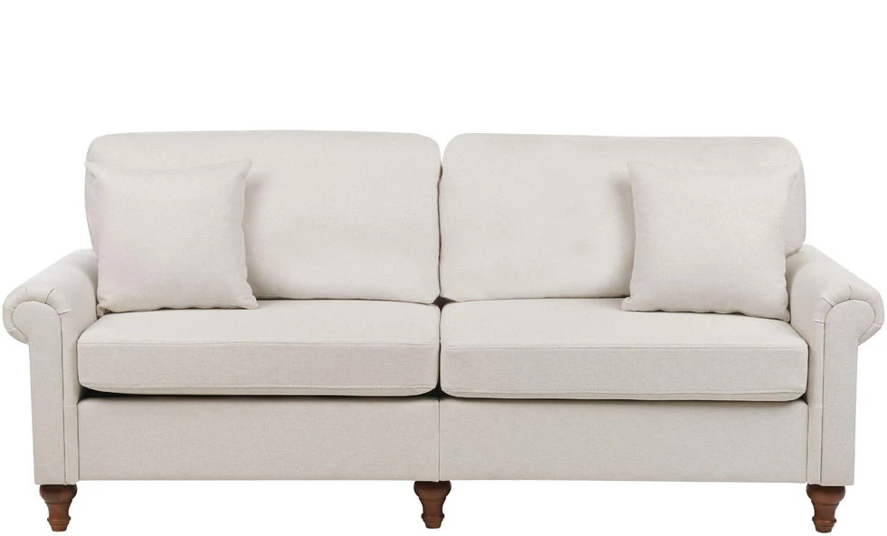 Sofa Beliani 5 vietų poilsio komplektas GINNERUP, šviesiai smėlio spalvos