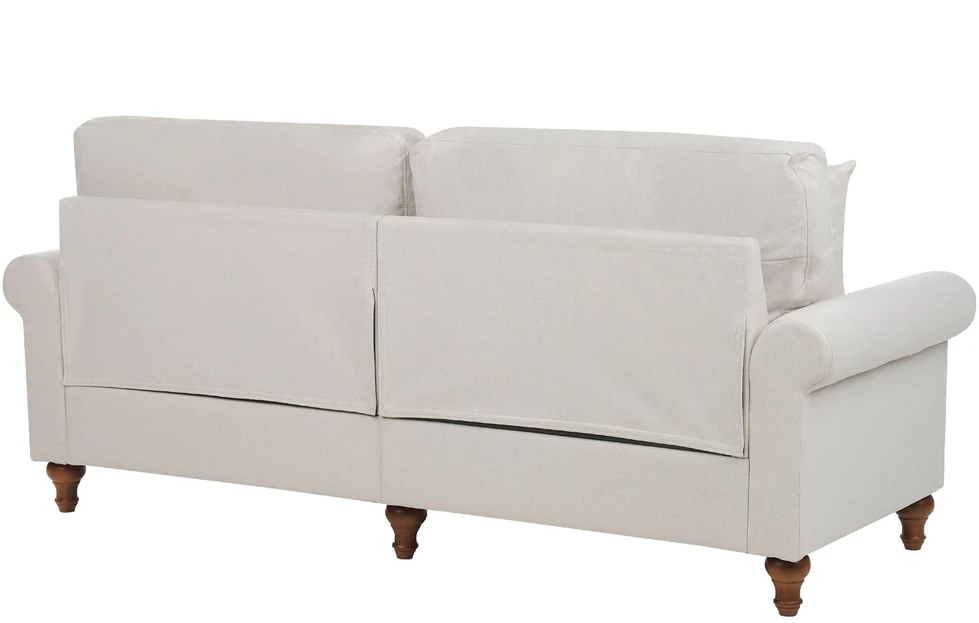 Sofa Beliani 5 vietų poilsio komplektas GINNERUP, šviesiai smėlio spalvos