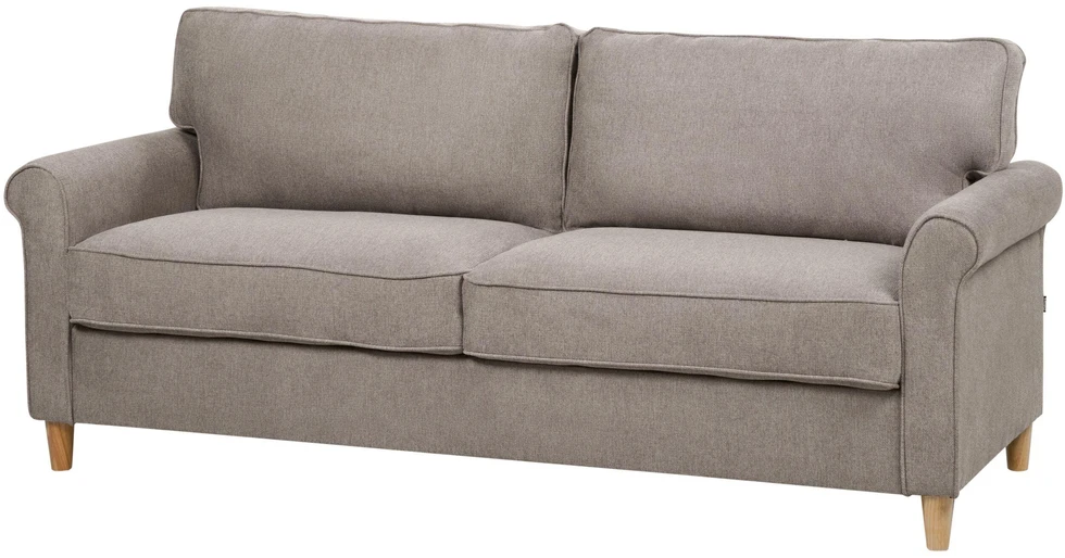 Sofa Beliani 5 vietų svetainės baldų komplektas RONNEBY šviesiai rudas