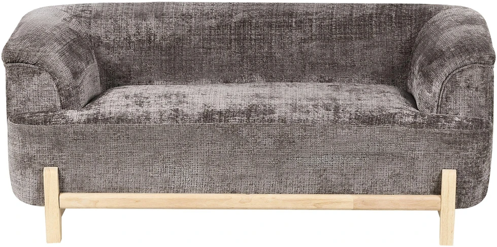 Sofa Beliani 5 vietų svetainės baldų komplektas ALNOR, šenilinis, rudas