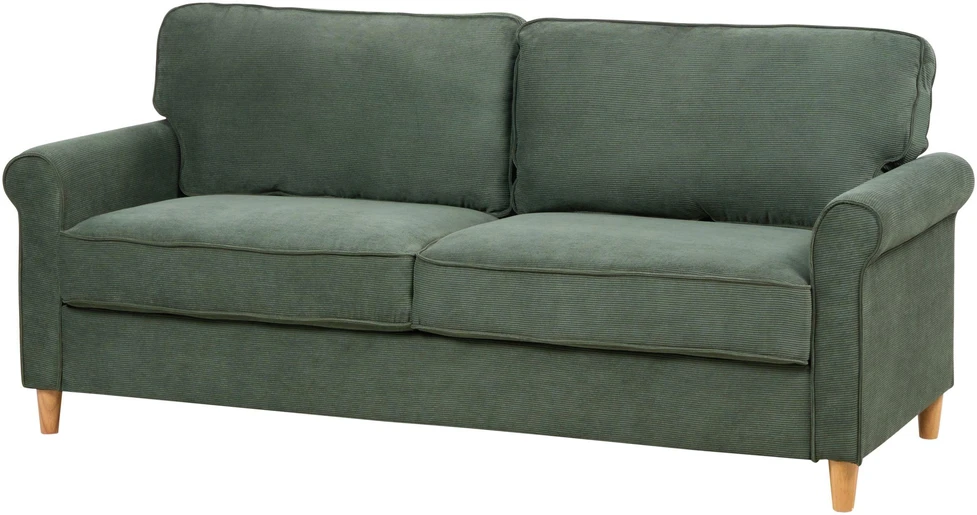 Sofa Beliani 5 vietų svetainės baldų komplektas RONNEBY, tamsiai žalias velvetas